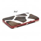Giraffe Print Women's Frame Wallet, Red (122AW111)