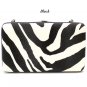 Zebra Print Women's Frame Wallet, Black (120AW147)