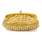 Urban Expressions Zeppelin Studded Clutch Bag, Yellow (X3093)