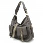 Urban Expressions Adaliz Hobo Handbag Purse, Grey