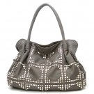 UE Adalie Studded Tote Handbag Purse, Grey