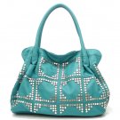 UE Adalie Studded Tote Handbag Purse, Turquoise