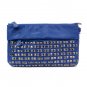 UE Henriette Studded Clutch Bag, Blue