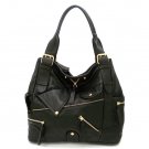 Aceline Tote Handbag Purse, Black