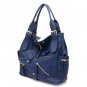 Aceline Tote Handbag Purse, Blue