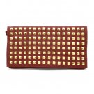 Urban Expressions Studded Clutch Handbag, Red