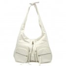Urban Expressions Clara Knotted Shoulder Handbag, White