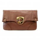 Hilaire Evening Clutch Handbag, Brown