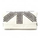 Urban Expressions Marvella Clutch Shoulder  Handbag, White