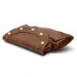 Clare Clutch Handbag, Brown