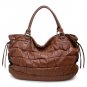 Urban Expressions Honore Tote Handbag Purse, Cognaq
