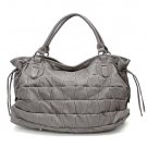 Honore Tote Handbag Purse, Grey