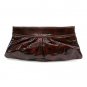 Mathilda Clutch Handbag, Burgandy