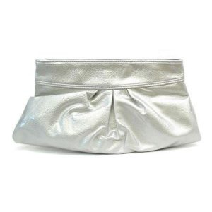 Mathilda Clutch Handbag, Silver