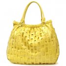 Urban Expressions Mathilde Hobo Handbag Purse, Yellow