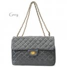 Urban Expressions Quilted Shoulder Handbag Purse, Grey