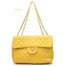 Urban Expressions Quilted Shoulder Handbag Purse, Yellow