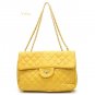 Urban Expressions Quilted Shoulder Handbag Purse, Yellow