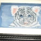 Tiger/Cardinal Washboard Painting