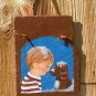 Boy and Dog in Bubble Bath/Best Friends Slate