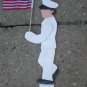 Sailor Garden Stake Flag Holder (Navy/Coast Guard)