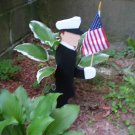 Sailor/Police Garden Stake Flag Holder(Coast Guard/Navy)