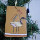 Duck Decoy Gift Tag Ornament