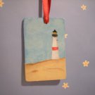 Lighthouse Ornament Gift Tag