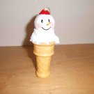 White Small Snow Cone Ornament