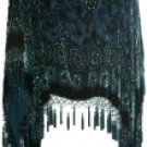 Beaded Paisly Poncho