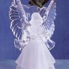 Acrylic Frosted Vase - Angel (Item # 29142)