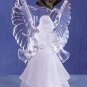 Acrylic Frosted Vase - Angel (Item # 29142)