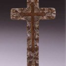Carved Antique-Finish Wall Cross (Item # 33603)