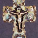 Life of Jesus Scroll Wall Cross (Item # 34090)