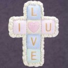 Quilt Wall Cross (Item # 34259)