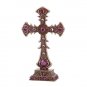 Purple Rhinestone Crucifix (Item # 35274)