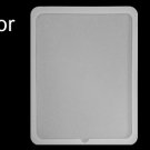 Nonslip Back Cover Silionce Skin Case for Apple iPad