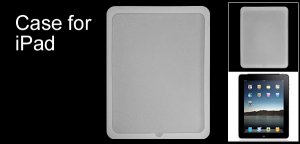 Nonslip Back Cover Silionce Skin Case for Apple iPad