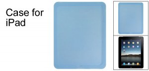 Textured Cornflower Blue Silione Skin for Apple iPad