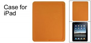 Protective Apple iPad Back Orange Silicone Skin