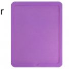 Protector Case Back Silicone Skin for Apple iPad Purple