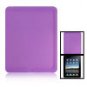 Protector Case Back Silicone Skin for Apple iPad Purple
