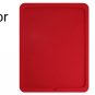 Textured Apple iPad Case Back Cover Silicone Skin Red