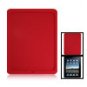 Textured Apple iPad Case Back Cover Silicone Skin Red