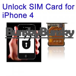 Unlock SIM Card for iPhone 4, Working with 4.1, 4.2.1 and 4.3.1