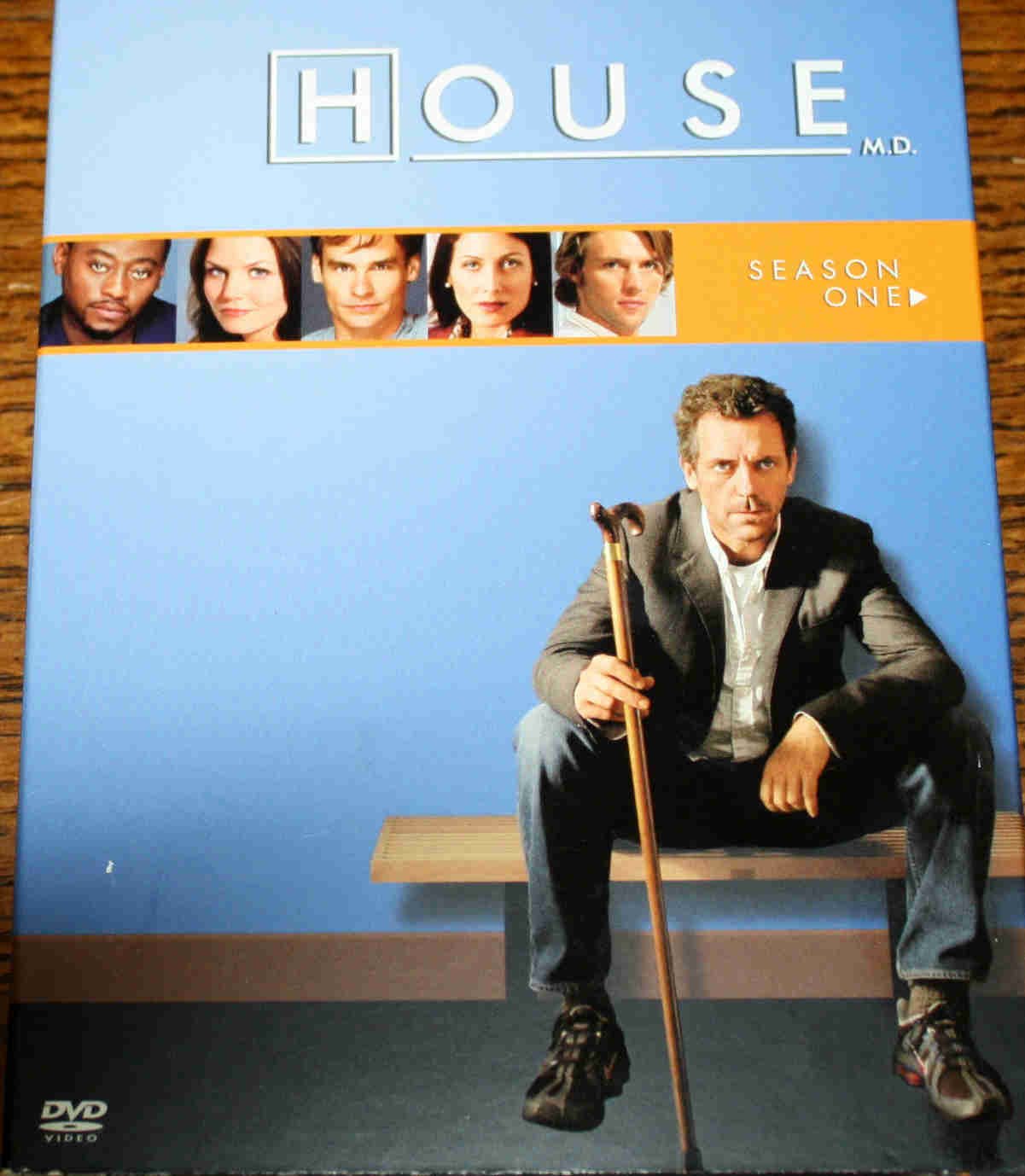 House M.D. Complete First Season (DVD, NR, 3 Disk Box Set 2005) Hugh ...