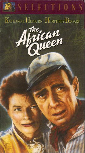 The African Queen Vhs Nr 1951 Katharine Hepburn Humphrey Bogart