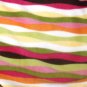 Homemade Striped Tie Fleece Baby Blanket- 30x27