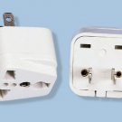 American Ungrounded Adapter Plug with Universal Output SS-410 American Ungrounded Adapter Plug with Universal Output SS-410