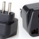 Type L SS418-S Italy Universal Plug Adapter Black Type L SS418-S Italy Universal Plug Adapter Black